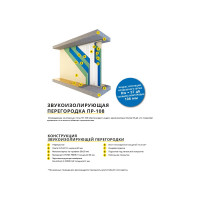 Звукоизоляционная плита для стен и потолка K-FLEX K-FONIK FIBER (6 шт, 50 мм, 1200х600 мм) 85PS0005010P1