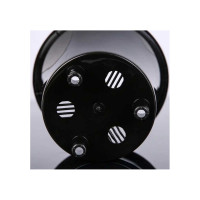 Горшок SANTINO АРТЕ 1.2 л, 13.5х12.5 см, белый/черный 049093