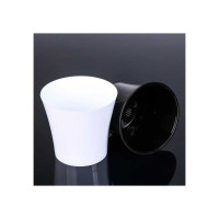 Горшок SANTINO АРТЕ 1.2 л, 13.5х12.5 см, белый/черный 049093