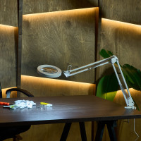 Настольная светодиодная лампа Uniel White/LED/300Lm/2700-5500K/Dimmer/X5 TLD-568 UL-00007386