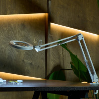 Настольная светодиодная лампа Uniel White/LED/300Lm/2700-5500K/Dimmer/X5 TLD-568 UL-00007386