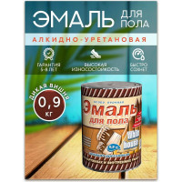 Алкидно-уретановая эмаль для пола White House (дикая вишня; 0.9 кг) 15320