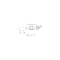 Треугольная полка Diadonna D7321