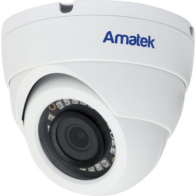 Amatek AC-HDV212 2.8 мм Видеокамера мультиформатная купольная ECO серия 7000515