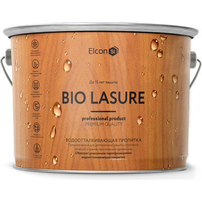 Водоотталкивающая пропитка для дерева Elcon Bio Lasure 00-00461955