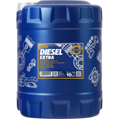 Полусинтетическое моторное масло MANNOL DIESEL EXTRA 10W40 1281