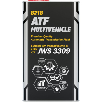 MANNOL O.E.M. MULTIVEHICLE JWS 3309 4 л. (Metal) Жидкость АКПП 3064