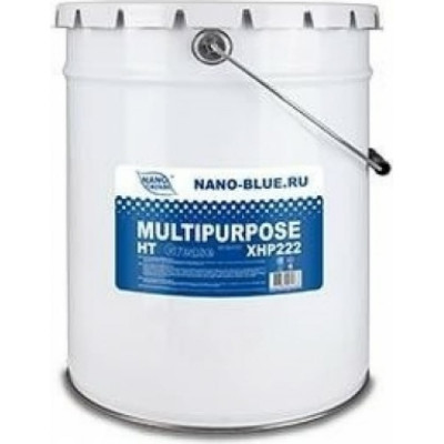 NANO GREASE BLUE MULTIPURPOSE HT Grease Смазка высокотемпературная синяя XHP 222 18 кг 4979/Ф