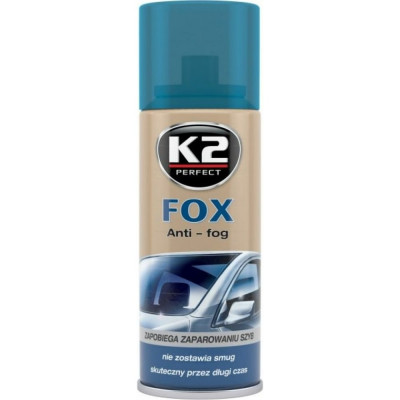 K2 Антизапотеватель FOX, аэрозоль 200 мл., K632