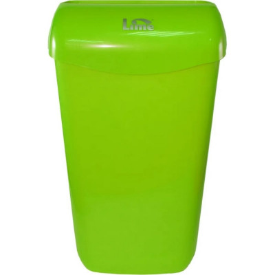 LIME Корзина для мусора 23л., подвесная, с держателем мешка, зеленая, 974234