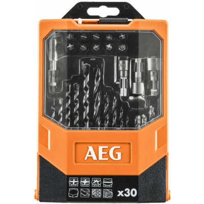 AEG Набор бит и сверел AAKDD30 4932472023