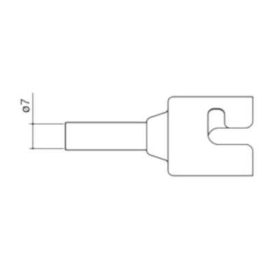 Насадка для FR-810 HAKKO N51-04