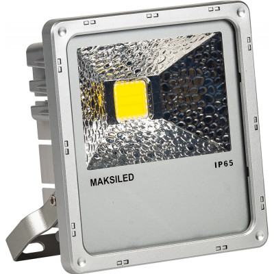 Светодиодный прожектор MAKSILED ML-FL-FIN-20W SILVER CORPUS