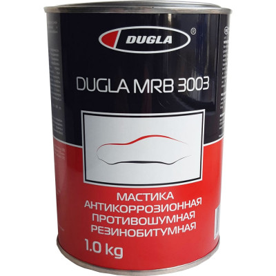 Dugla мастика резинобитумная антикоррозионная MRB 3003 1 кг D010101