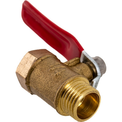 Pegas pneumatic Краник шаровой латунный резьба внутренняя наружная 1/4 FXM 4406