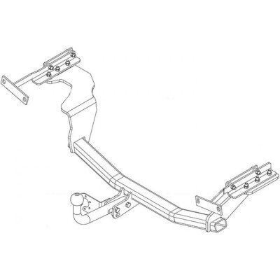 Фаркоп тсу Nissan X-Trail T31 2007-2014 гг AVTOS NS 29