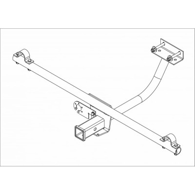 Фаркоп тсу для Lada Urban/2121/21213/21214/2131/2329 с 2015 г AVTOS VAZ-71