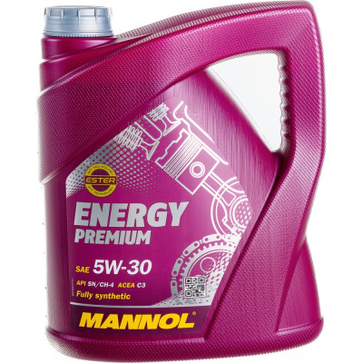 MANNOL ENERGY PREMIUM 5W30 4 л. Cинтетическое моторное масло 5W-30 4007