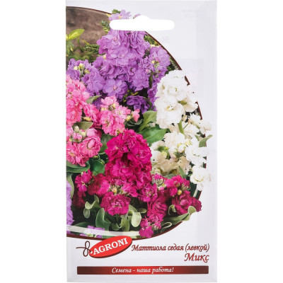 Седая левкой маттиола семена Агрони МИКС 8924