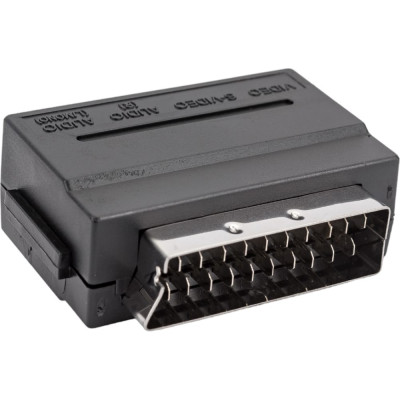 Pro Legend Переходник SCART вилка - 3RCA розетка с переключателем PL1129