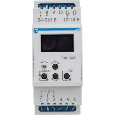 НовАтек-Электро Программируемый многофункциональный таймер РЭВ-303 3425604303