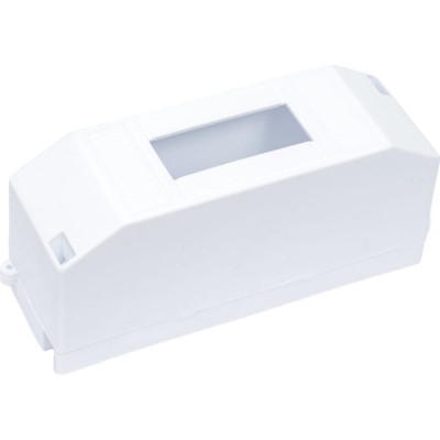 REXANT Бокс пластиковый КМПн 1/2 модуля IP20 белый 11-0112