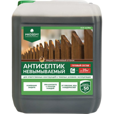 Невымываемый антисептик PROSEPT ECO ULTRA 062-5