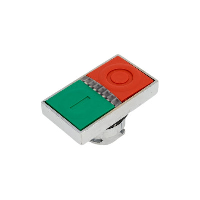 Briswik Головка двойной кнопки 22мм подсветка КМЕ 81ЛС IP40 LAY4-BW83.BR