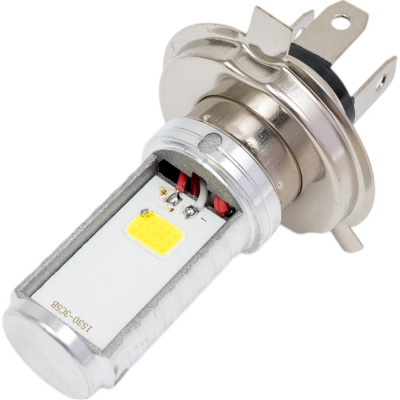 Nord-Yada Светодиодная лампа мотоциклетная 10-36V Н4 2*7.5W COB блистер 908462