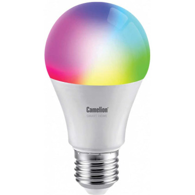 Camelion Smart Home LSH11/A60/RGBСW/Е27/WIFI Эл.лампа светодиодная 11Вт Е27 RGB+DIM+CW 220В 14499