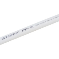 Gigant Труба PP-R белая SDR 6 (PN20) 20x3,4мм, 2м GSG-4