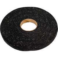 Изолента ЦМК Х/Б, 15 мм х 50 м, односторонняя, черная, 500 г IS0007