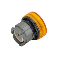 Головка сигнальной лампы Briswik 22мм металл КМЕ ОЛС желтая IP65 ZB4BV05.BR