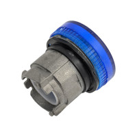 Головка сигнальной лампы Briswik 22мм металл КМЕ ОЛС синяя IP65 ZB4BV06.BR