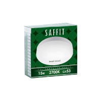 Светодиодная лампа SAFFIT SBGX5315 GX53 15W 2700K 55191
