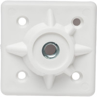 Держатель ножки табурета Левша М10, белый, 2 шт. У8-9809.Б