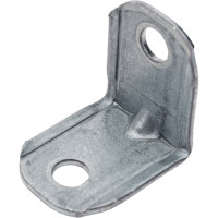 Мебельный уголок с декоративной накладкой Левша 20х20 мм, белый, 4 шт. У8-5129.Б