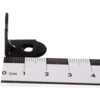 Мебельный уголок Левша 20х20х16 мм, черный, 8 шт. У8-5008.Ч