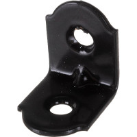 Мебельный уголок Левша 20х20х16 мм, черный, 8 шт. У8-5008.Ч