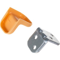 Мебельный уголок с декоративной накладкой Левша 28х28х28 мм, бежевый, 4 шт. У8-5139.Беж