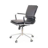 Кресло Everprof Nerey LB T экокожа черный EP-nerey lb t eco black