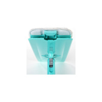 Швабра LAIMA с отжимом и двухкамерным ведром, 3 насадки из микрофибры, 7 литров, COMPACT MOP, 607389