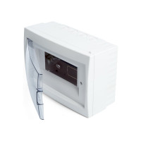 Настенный бокс STEKKER EBX50-3/08-20 8 модулей, пластик, серия Standart 39646