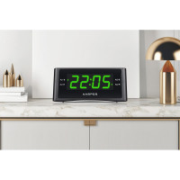 Радиобудильник HARPER HCLK-1006 green led H00002208