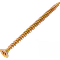 Универсальный саморез с потайной головкой BEFAST желтый цинк 4х70 100 шт. C4070100S