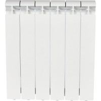 Алюминиевый радиатор STOUT ALPHA 500 6 секций SRA-2310-050006 RG00908P30IQKE