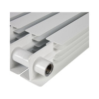 Биметаллический радиатор STOUT ALPHA 500 6 секций SRB-2310-050006 RG00908P3ARM16
