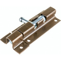 Прямоугольная задвижка Левша ШП-60 коричневый/цинк У1-2669.КМЦ