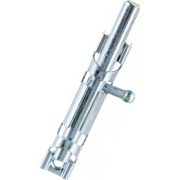 Накладная задвижка Левша ЗТ-12 малая, цинк У1-3029.ЦБ