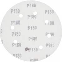 Круг шлифовальный (5 шт; 180 мм; P180; 8 отверстий) АЯ-ТЕХ 4673729815086